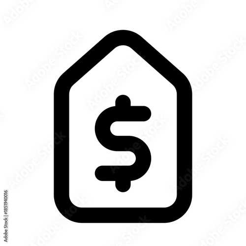 Grocery outline icon set