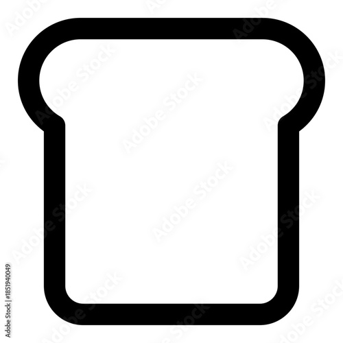 Grocery outline icon set