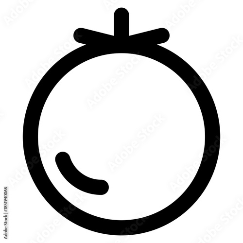 Grocery outline icon set