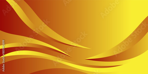 Abstract yellow and red curve background. Can be used covers, banners, wallpapers, flyers, brochures, books, print media, cards, web backgrounds. vector