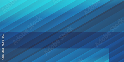 Abstract blue banner design vector, dynamic sporty horizontal background template for media promotion or web banner