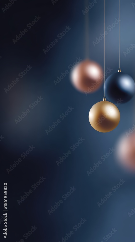Fototapeta premium New year background with modern celebration lighting and smooth gradient