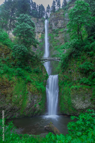 Multnomah Falls in the Columbia River Gorge, Oregon