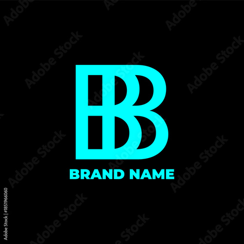 BB monogram logotype  for company