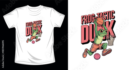 Basketball graphic vector art t-shirt design print template