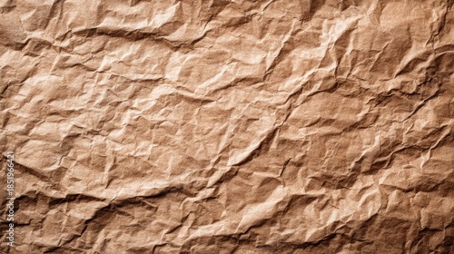 Wallpaper Mural Intensely wrinkled brown material displays a rich, textured surface pattern Torontodigital.ca