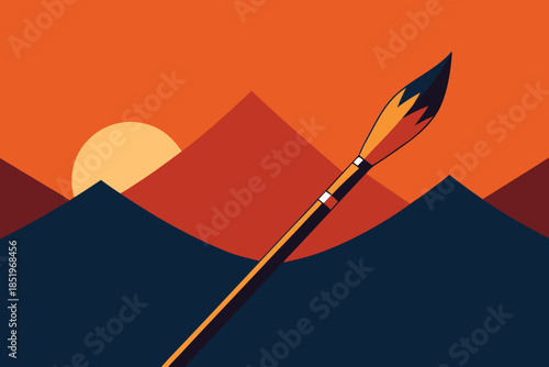 Dynamic multicolor abstract background featuring expressive brush strokes and paint splatters, artistic design.