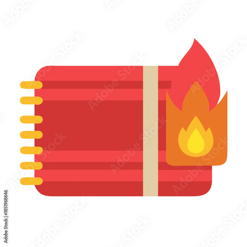 Burning wallet representing financial crisis and economic depression issues
