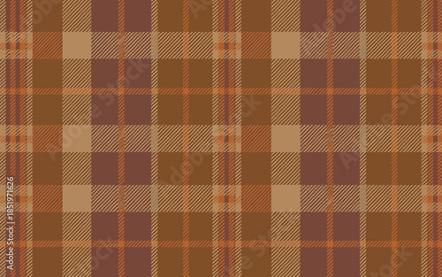 Warm Plaid Pattern Background Textile Design Element