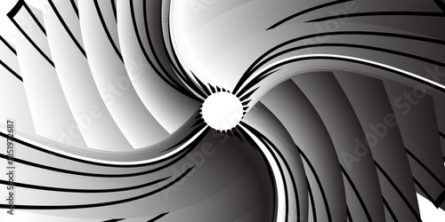 Gray color abstract background, vector illustration