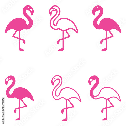 Flamingo Svg Clip Art