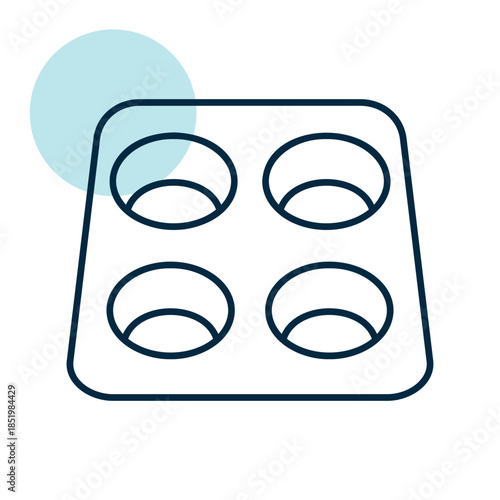 Muffin or Cupcake Baking Pan