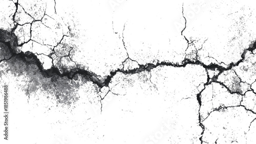 Vector rough aged cement wall texture with cracks and scratches background. abstract grunge stone and black scratched wall background design.