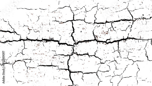 Vector rough aged cement wall texture with cracks and scratches background. abstract grunge stone and black scratched wall background design.