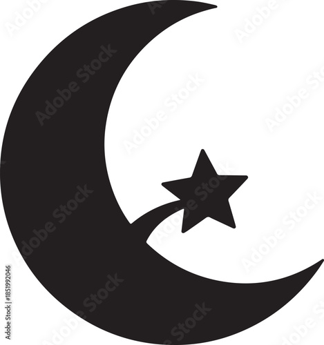 Mystic & Celestial Symbol Silhouette