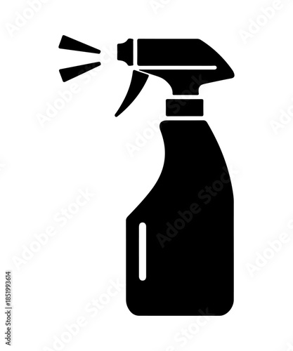 spray bottle vector illustration