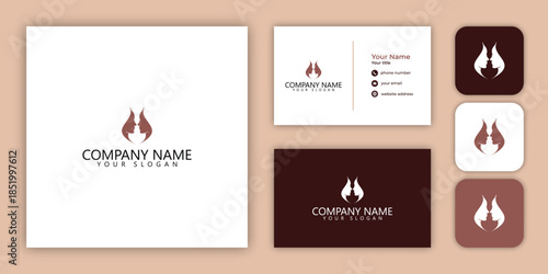 Abstract Logo Design and Branding Identity Kit Presentation.