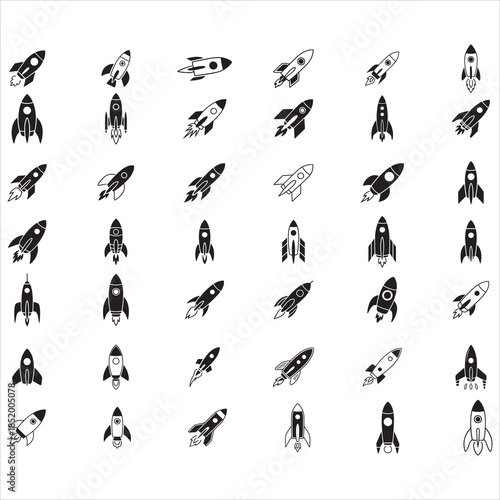 Rocket SVG Bundle , space rocket svg