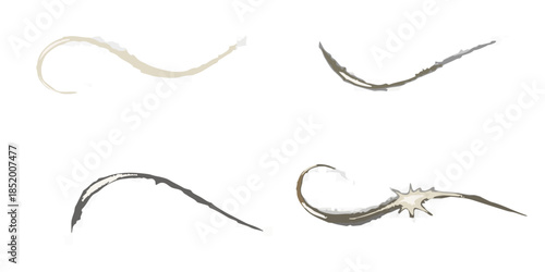 Abstract digital painting featuring curved lines and bright shimmering light effects