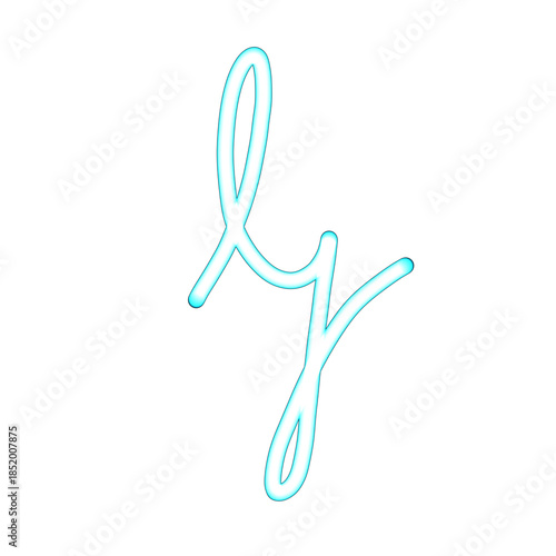 Stylish English Capital Letter G hand-drawn art