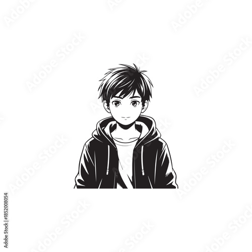 Printable Anime character Eps file For T shirt and other use.