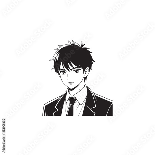 Printable Anime character Eps file For T shirt and other use.