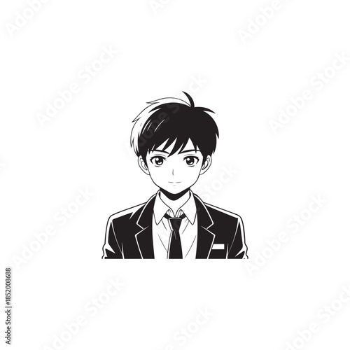 Printable Anime character Eps file For T shirt and other use.