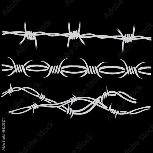Wire net background vector illustration, black wire mesh isolated, barrier net metal wall, barbed wire fence, black grid for backdrop, fence barb for construction zone, wire grid of fence