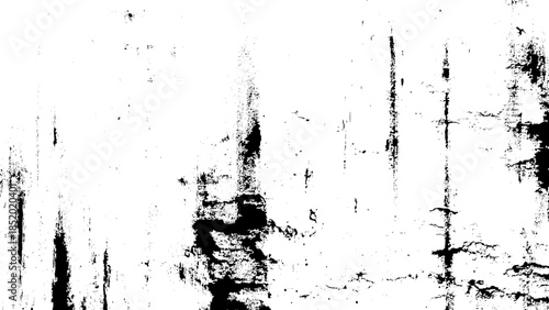 grungy white wall with black streaks and stains