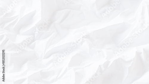 white crumpled paper texture background