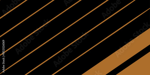 Brown stripes on black repetitive background.  Vertical lines texture background. Design elements for carpet, napkin, sheet,card,website, presentation.Background effect.Decorative business style.
