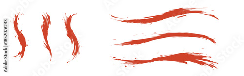 Analog touch material. The texture of the brush is beautiful. Wave pattern.