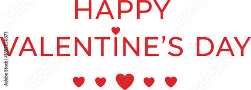 Happy Valentine's Day Vector Design for Romantic Celebrations
