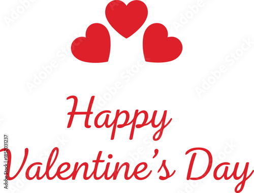 Valentine's Day Hearts Vector for Romantic Celebrations