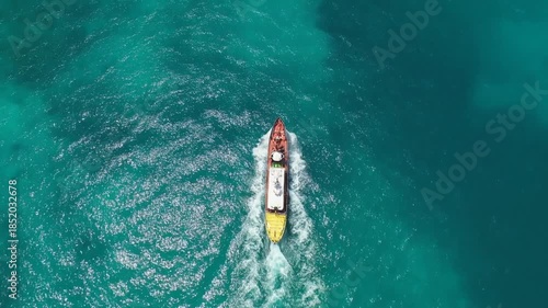 boat on the sea