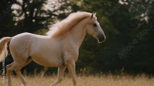 horse in the field