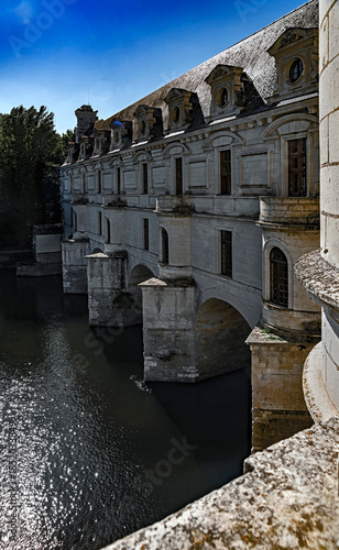 Castle Chenonceau, river Loire valley, France	