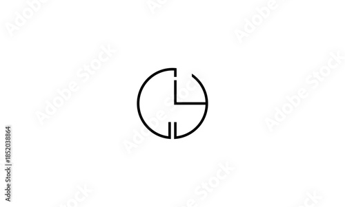 CY initial letters logo or CY monogram logo