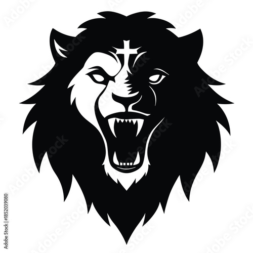 lion head mascot