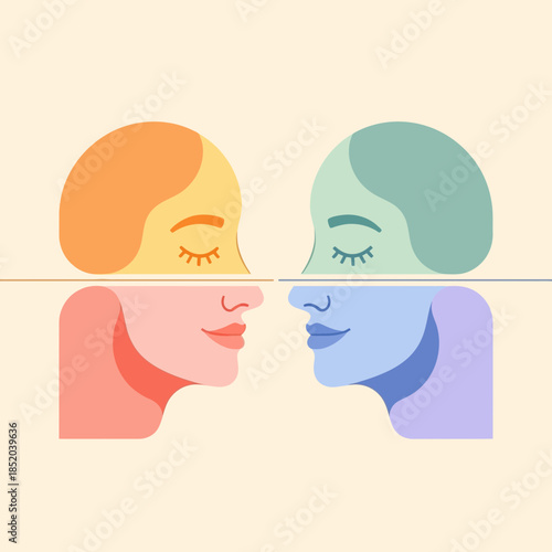 Abstract Duality: Reflection of Inner States