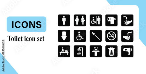 A comprehensive collection of business, meeting, and teamwork icons for corporate collaboration and success