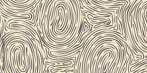 Abstract fingerprint pattern with organic lines and swirls.