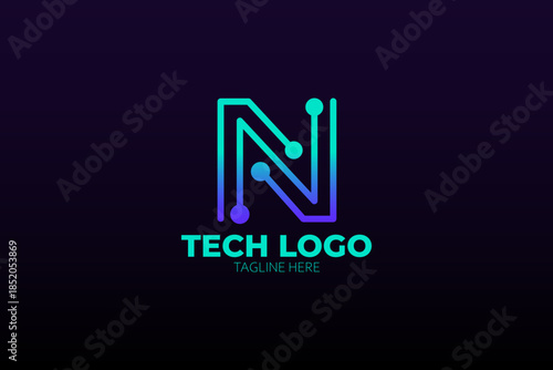 N Tech logo