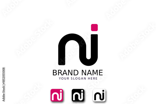 NI logo business design