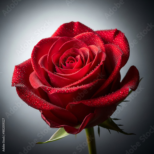 A detailed close-up of a vibrant green chameleon blending into lush tropical foliage while perched on a textured wooden branch in a dense rainforest