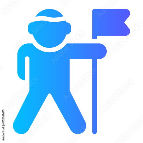 leader gradient icon