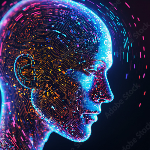 profile of a humanoid robot...