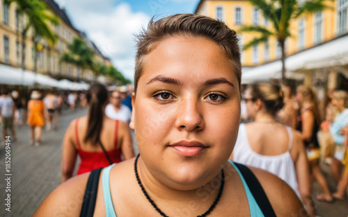 portrait of a young adult w...