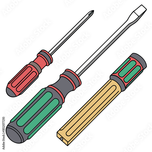 Set of screwdrivers