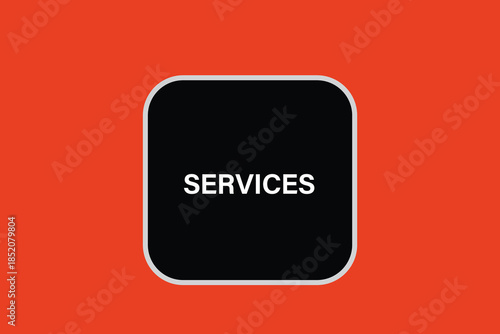 Print Button, web template, service, banner label, vector symbol.


